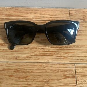 Ray Ban Black Jeffrey Polarized Sunglasses